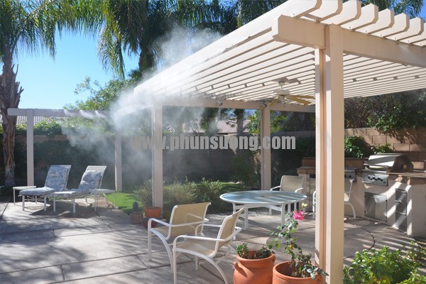 Hê thống phun sương Hawin được sử dụng để tạo cảnh quan và các hiệu ứng sương mù.