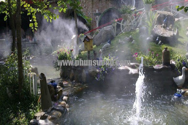 Hê thống phun sương Hawin được sử dụng để tạo cảnh quan và các hiệu ứng sương mù..