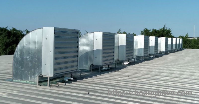 quạt hút công nghiệp công suất lớn