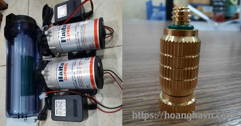 hướng dẫn tự lắp đặt hệ thống phun sương